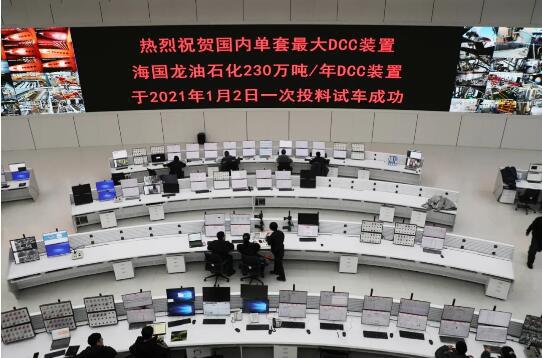 贝尔控制阀门助力国内单套最大dcc装置一次试车成功 贝尔控制阀门助力国内单套最大dcc装置一次试车成功