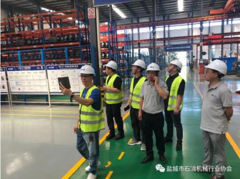 天津市阀门泵业商会部分企业家来我市考察阀门企业 天津市阀门泵业商会部分企业家来我市考察阀门企业