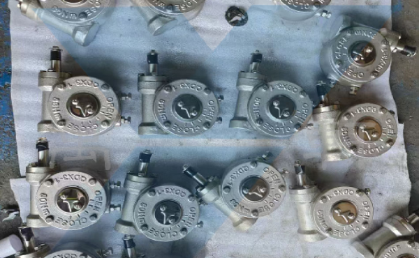 上海禹轩qdx3不锈钢蜗轮箱整装待发 助力江苏盐城阀门企业提升球阀配套效能