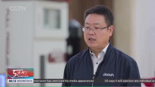 cgtn专访上海中韩杜科泵业 cgtn专访上海中韩杜科泵业