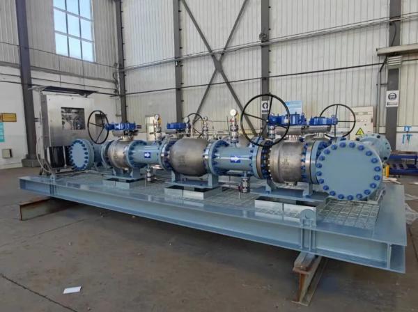 北京航天动力研究所水击泄压阀撬装设备交付中东油田用户